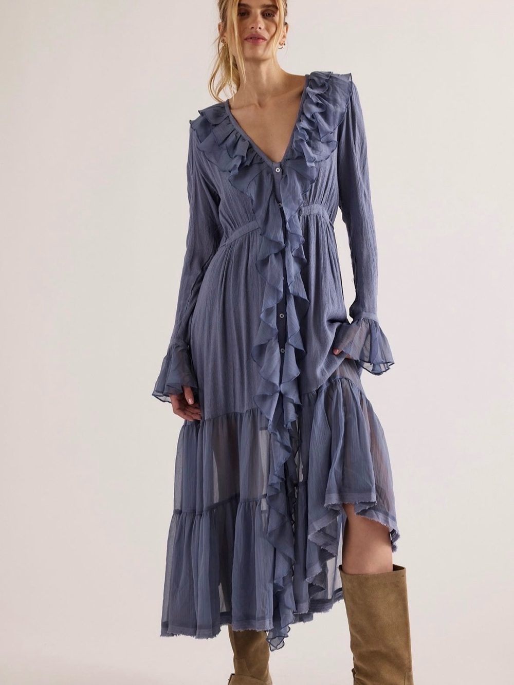 Free People Isla Midi Dress